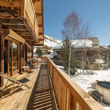 شاليه Altiport - La Source Huez